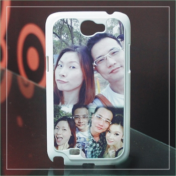 手機殼轉印(NOTE2塑膠硬殼-浪漫白)TPP-002